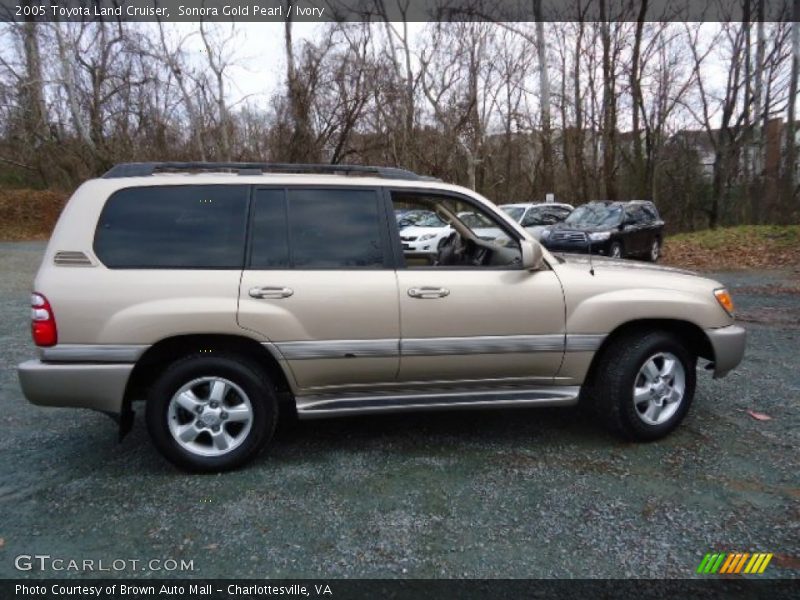 Sonora Gold Pearl / Ivory 2005 Toyota Land Cruiser