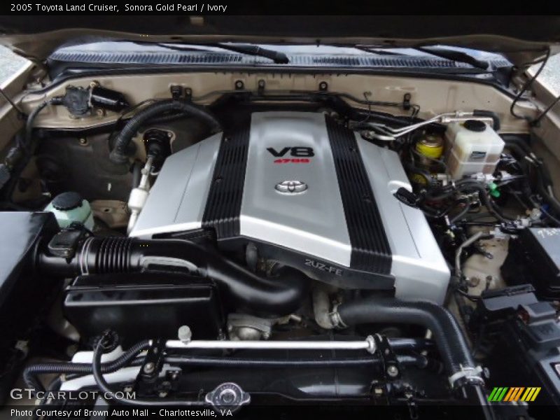  2005 Land Cruiser  Engine - 4.7 Liter DOHC 32-Valve V8