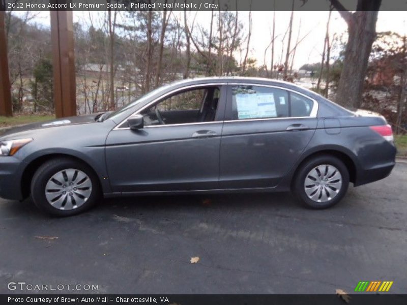 Polished Metal Metallic / Gray 2012 Honda Accord LX Premium Sedan