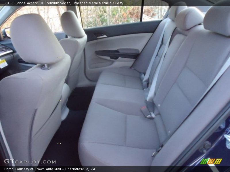 Polished Metal Metallic / Gray 2012 Honda Accord LX Premium Sedan