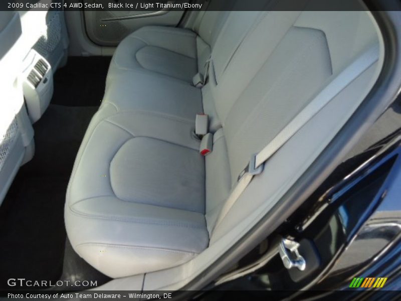 Black Ice / Light Titanium/Ebony 2009 Cadillac CTS 4 AWD Sedan