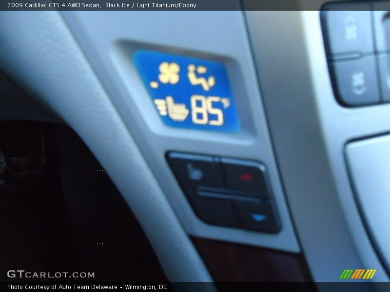 Black Ice / Light Titanium/Ebony 2009 Cadillac CTS 4 AWD Sedan