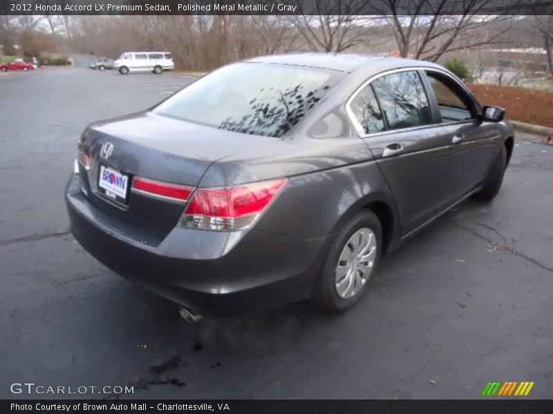 Polished Metal Metallic / Gray 2012 Honda Accord LX Premium Sedan