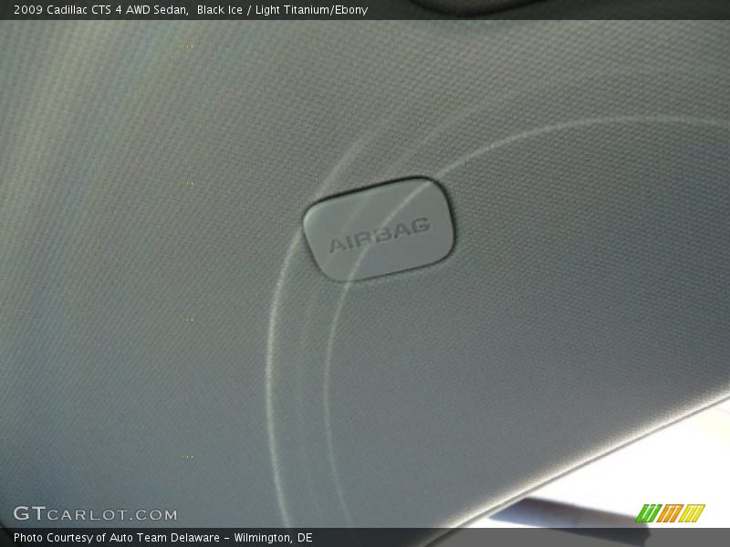 Black Ice / Light Titanium/Ebony 2009 Cadillac CTS 4 AWD Sedan