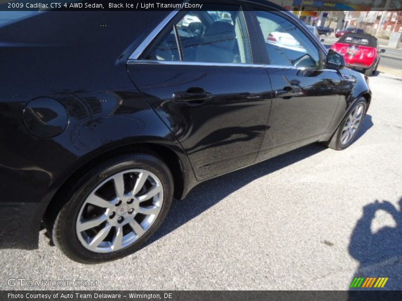 Black Ice / Light Titanium/Ebony 2009 Cadillac CTS 4 AWD Sedan