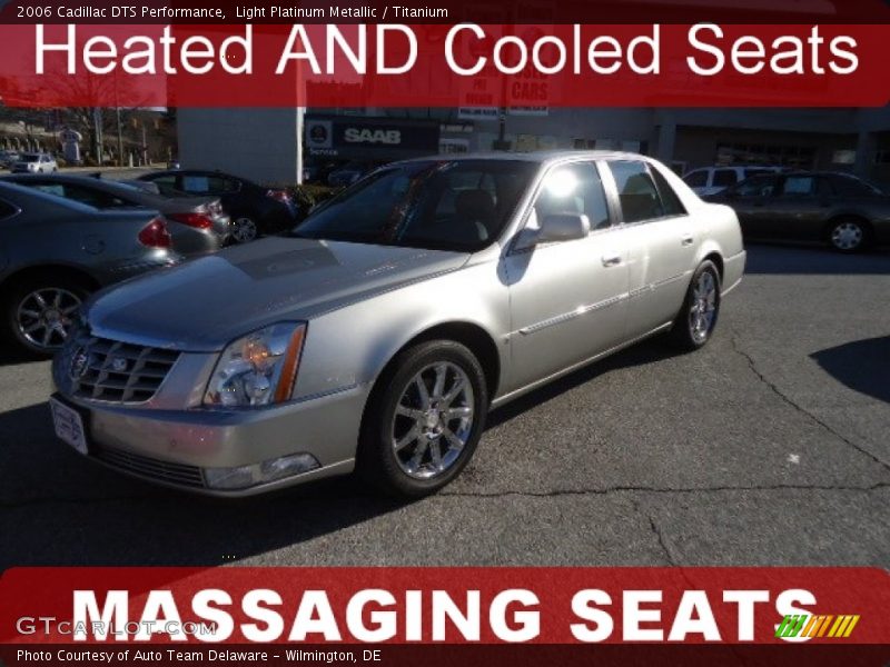 Light Platinum Metallic / Titanium 2006 Cadillac DTS Performance