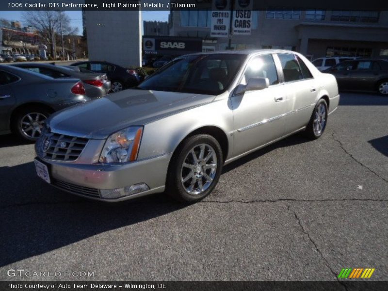 Light Platinum Metallic / Titanium 2006 Cadillac DTS Performance