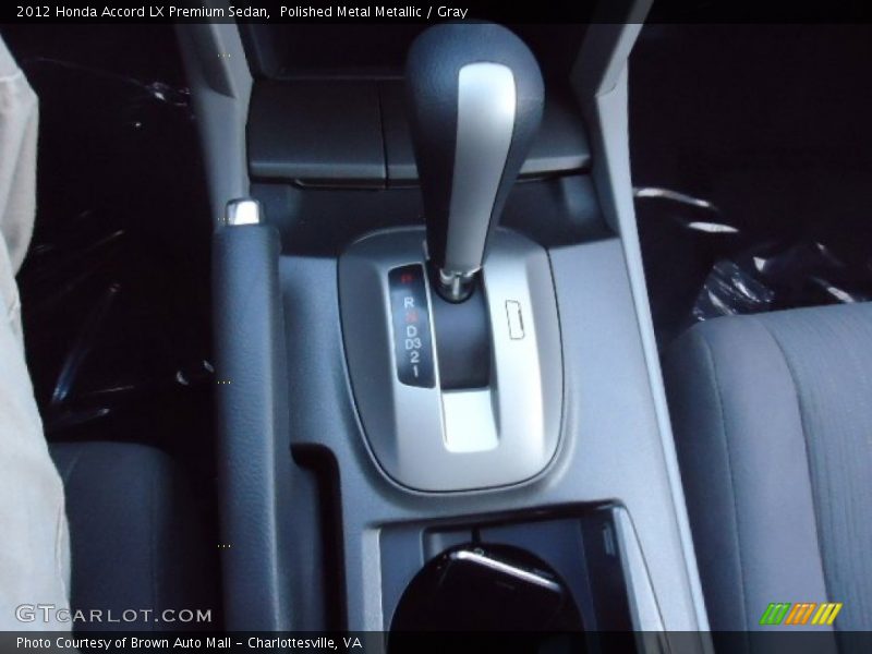  2012 Accord LX Premium Sedan 5 Speed Automatic Shifter