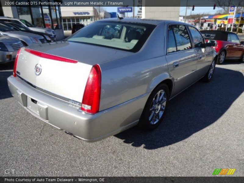 Light Platinum Metallic / Titanium 2006 Cadillac DTS Performance