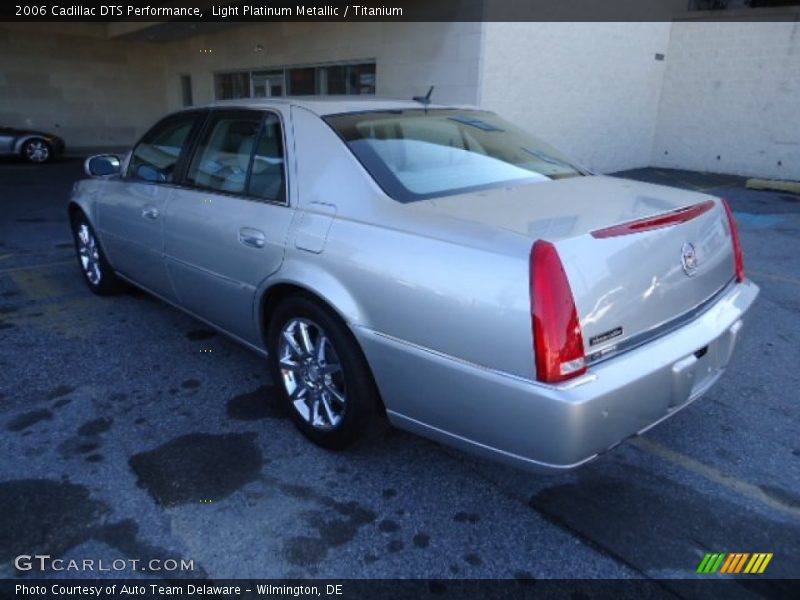 Light Platinum Metallic / Titanium 2006 Cadillac DTS Performance