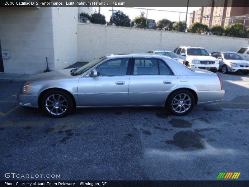 Light Platinum Metallic / Titanium 2006 Cadillac DTS Performance