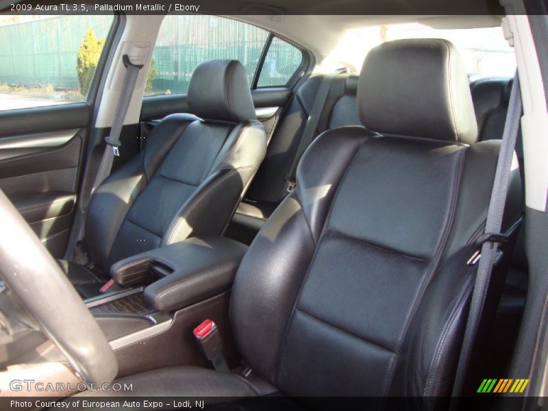 Palladium Metallic / Ebony 2009 Acura TL 3.5