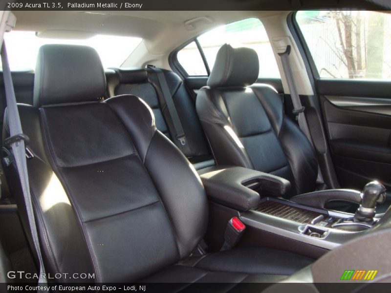 Palladium Metallic / Ebony 2009 Acura TL 3.5