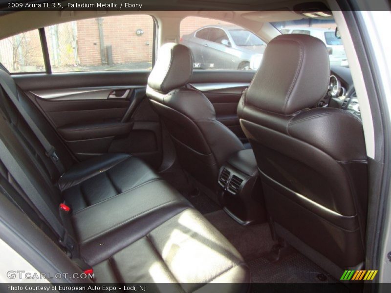 Palladium Metallic / Ebony 2009 Acura TL 3.5