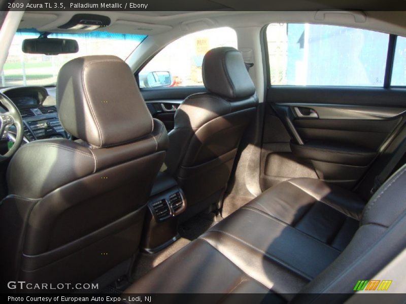 Palladium Metallic / Ebony 2009 Acura TL 3.5