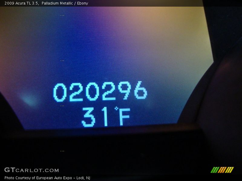 Palladium Metallic / Ebony 2009 Acura TL 3.5