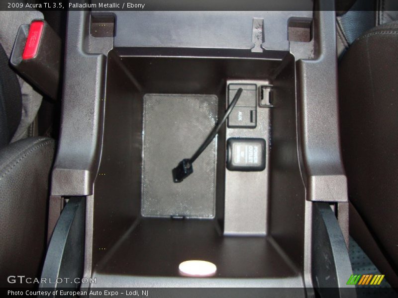 Palladium Metallic / Ebony 2009 Acura TL 3.5