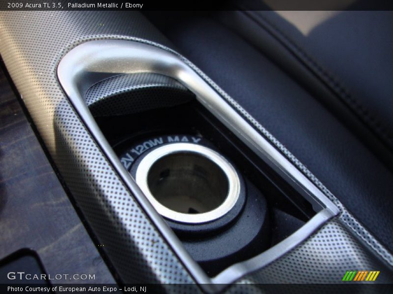 Palladium Metallic / Ebony 2009 Acura TL 3.5