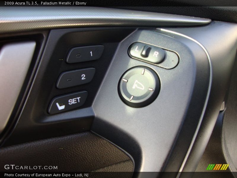 Palladium Metallic / Ebony 2009 Acura TL 3.5