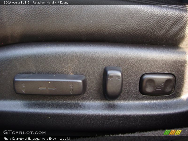 Palladium Metallic / Ebony 2009 Acura TL 3.5