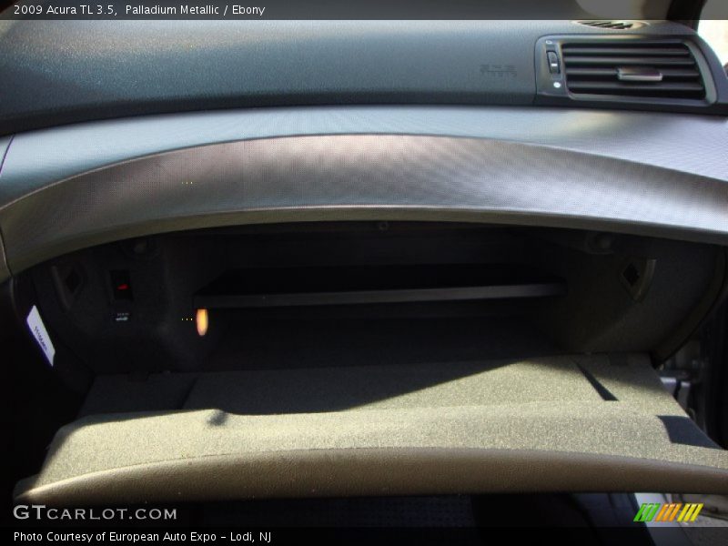 Palladium Metallic / Ebony 2009 Acura TL 3.5