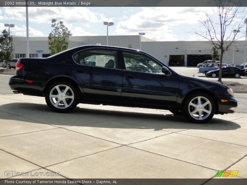 Midnight Blue Metallic / Beige 2002 Infiniti I 35