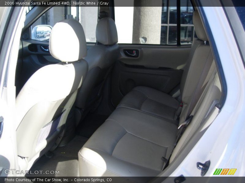 Nordic White / Gray 2006 Hyundai Santa Fe Limited 4WD