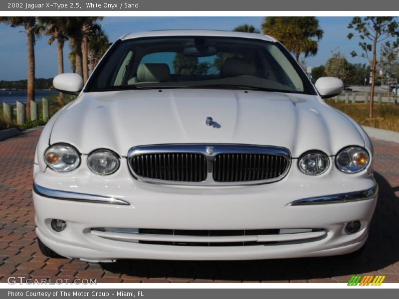  2002 X-Type 2.5 White Onyx