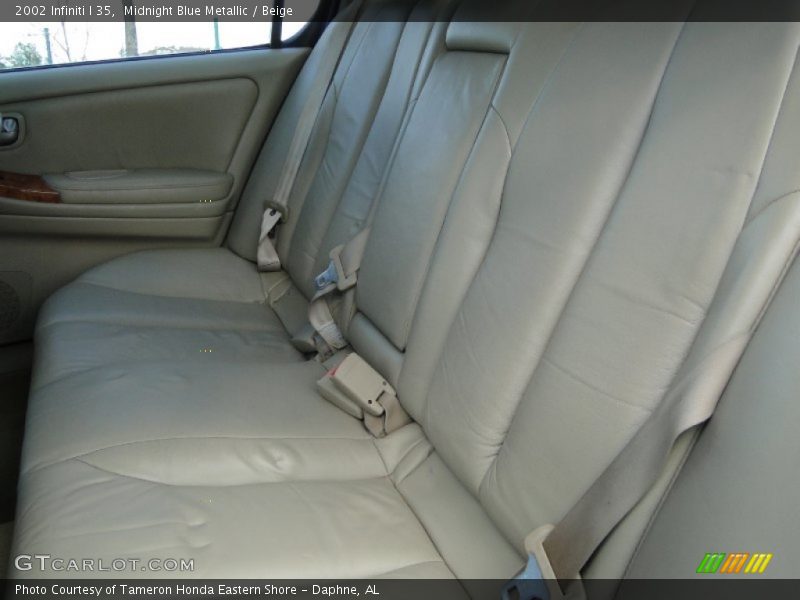 Midnight Blue Metallic / Beige 2002 Infiniti I 35