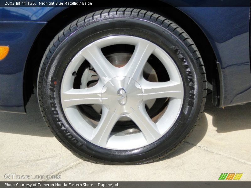 Midnight Blue Metallic / Beige 2002 Infiniti I 35