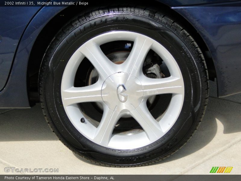 Midnight Blue Metallic / Beige 2002 Infiniti I 35