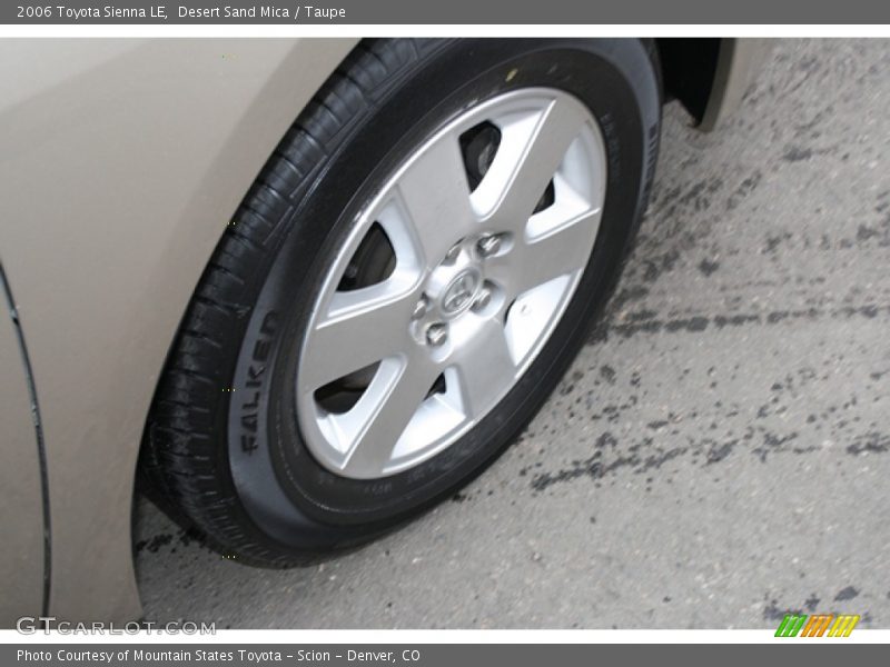 Desert Sand Mica / Taupe 2006 Toyota Sienna LE