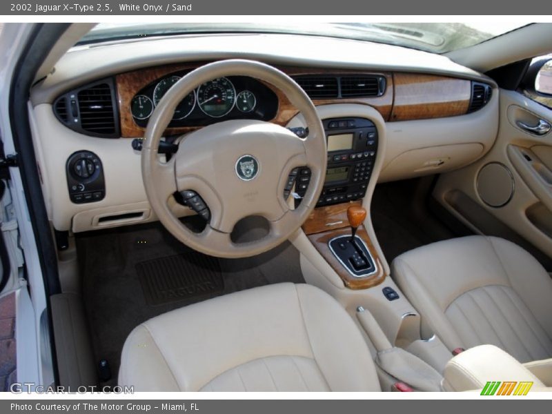 Sand Interior - 2002 X-Type 2.5 