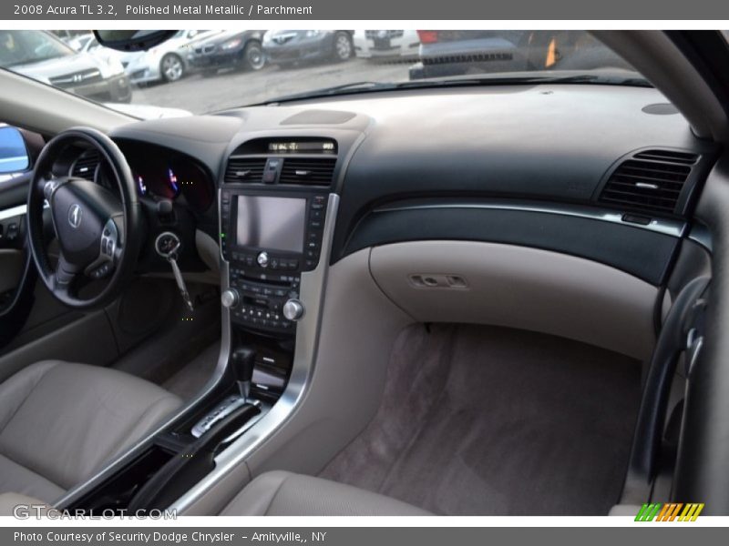 Polished Metal Metallic / Parchment 2008 Acura TL 3.2