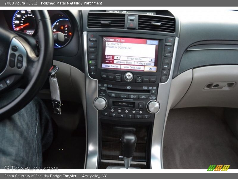 Polished Metal Metallic / Parchment 2008 Acura TL 3.2