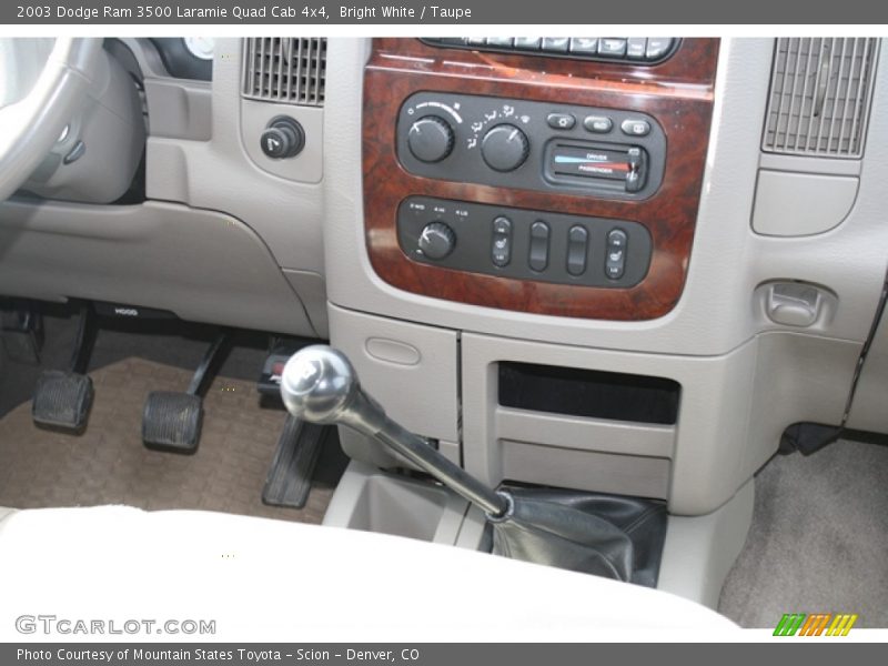  2003 Ram 3500 Laramie Quad Cab 4x4 4 Speed Automatic Shifter
