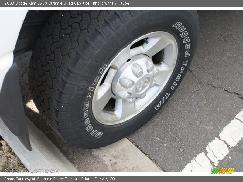  2003 Ram 3500 Laramie Quad Cab 4x4 Wheel