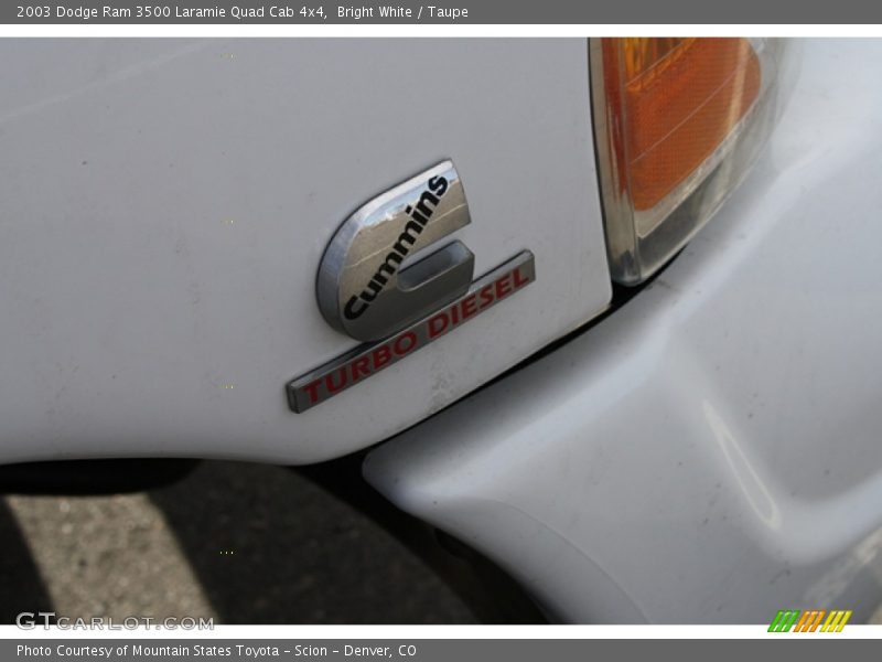  2003 Ram 3500 Laramie Quad Cab 4x4 Logo