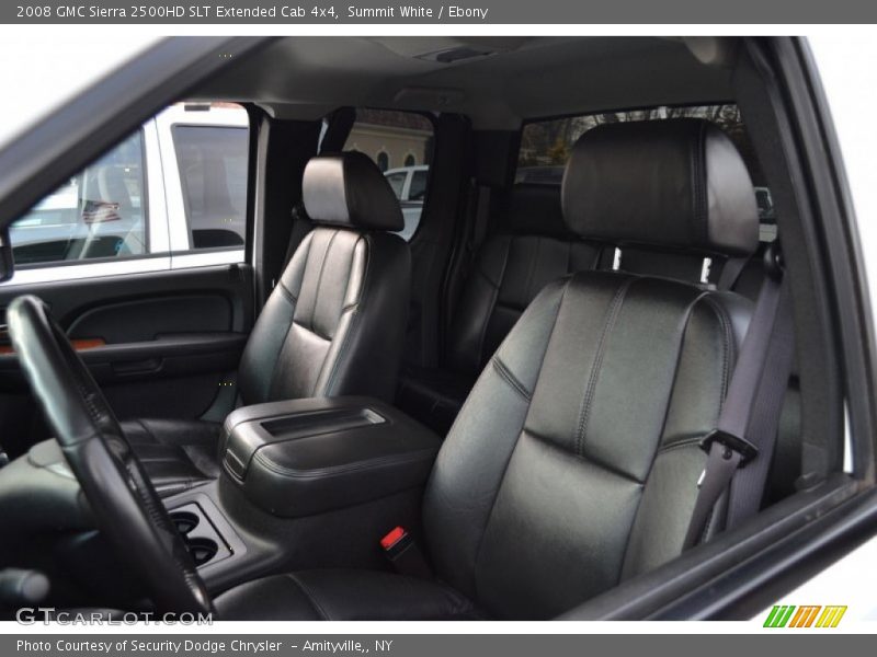  2008 Sierra 2500HD SLT Extended Cab 4x4 Ebony Interior