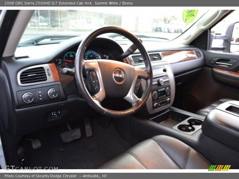 Dashboard of 2008 Sierra 2500HD SLT Extended Cab 4x4