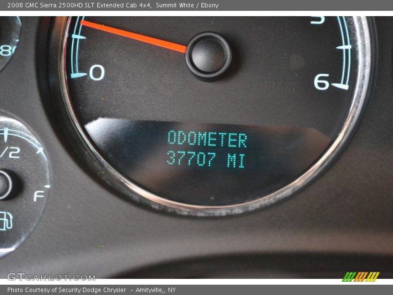 Summit White / Ebony 2008 GMC Sierra 2500HD SLT Extended Cab 4x4