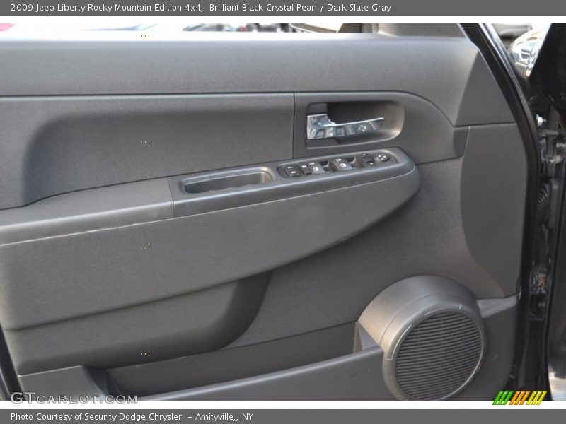 Brilliant Black Crystal Pearl / Dark Slate Gray 2009 Jeep Liberty Rocky Mountain Edition 4x4