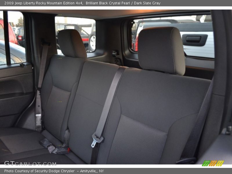 Brilliant Black Crystal Pearl / Dark Slate Gray 2009 Jeep Liberty Rocky Mountain Edition 4x4