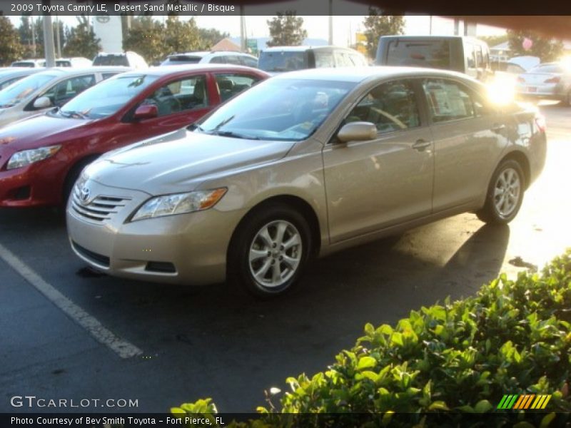 Desert Sand Metallic / Bisque 2009 Toyota Camry LE