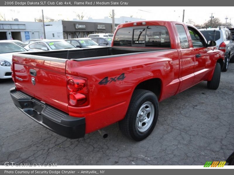  2006 Dakota SLT Club Cab 4x4 Flame Red