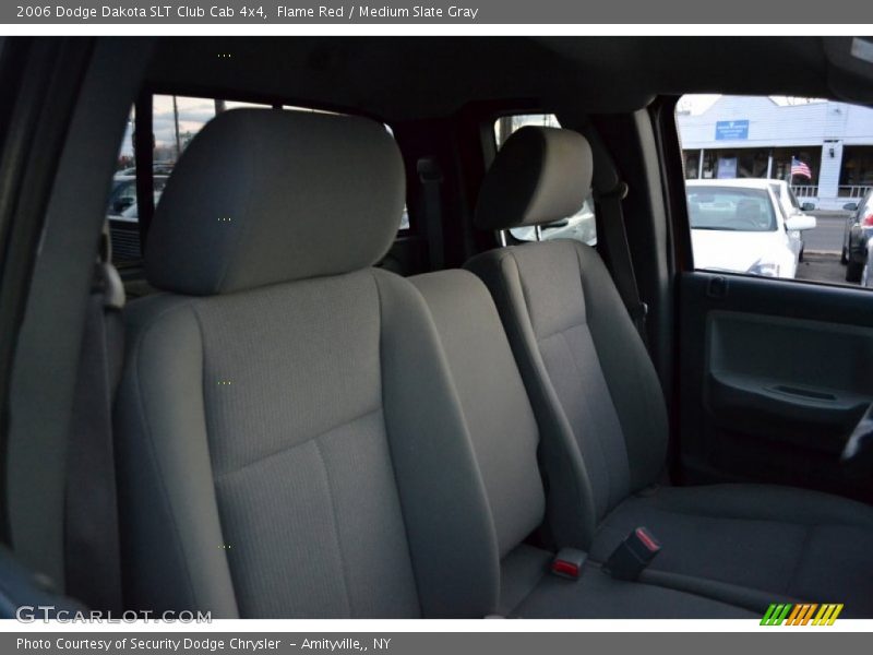 Flame Red / Medium Slate Gray 2006 Dodge Dakota SLT Club Cab 4x4