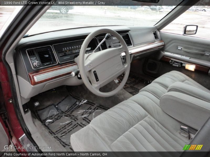 Grey Interior - 1990 LTD Crown Victoria LX 