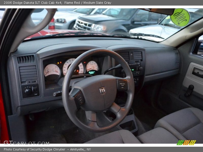 Dashboard of 2006 Dakota SLT Club Cab 4x4