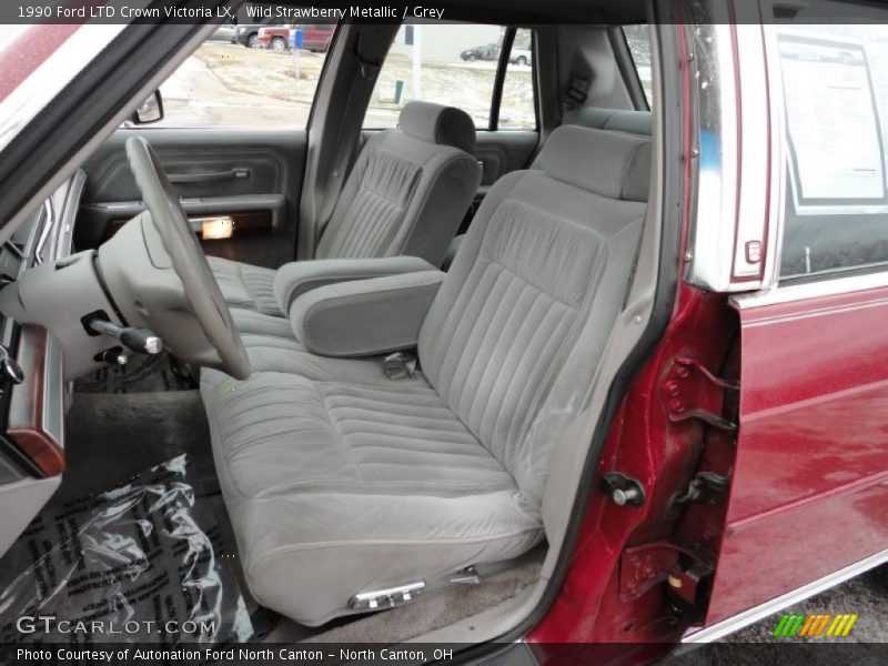  1990 LTD Crown Victoria LX Grey Interior