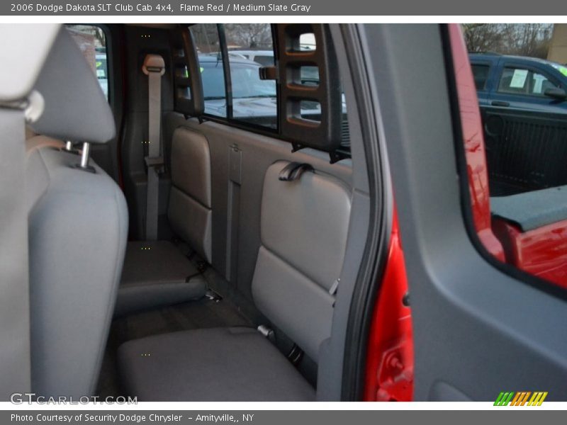 Flame Red / Medium Slate Gray 2006 Dodge Dakota SLT Club Cab 4x4